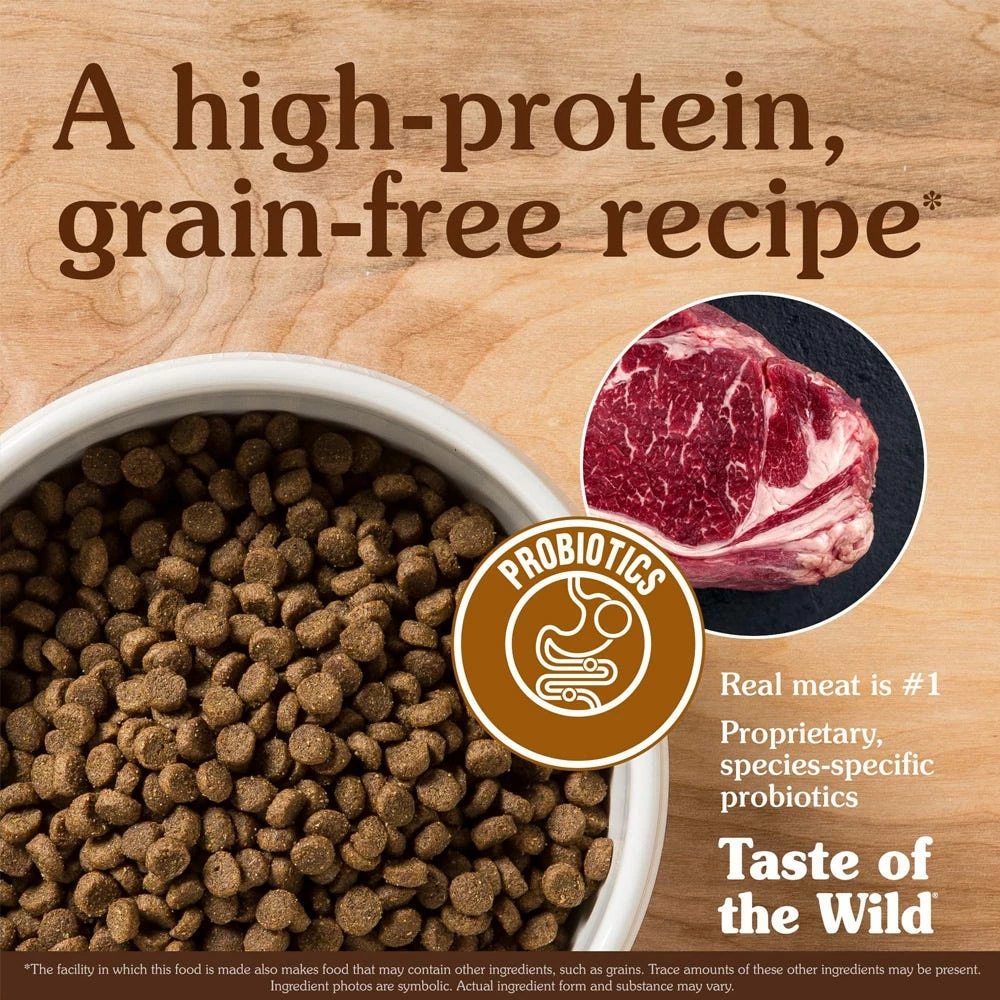 Taste of The Wild Grain Free High Prairie Puppy Recipe with Roasted Bison & Venison, 28 lb. Bag - Dry Dog Food 6 Taste of The Wild Grain Free High Prairie Puppy Recipe with Roasted Bison & Venison, 28 lb. Bag - Dry Dog Food - Image 4