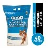 Various Brands Good Friends Scoopable Cat Litter, 40 lb. Bag