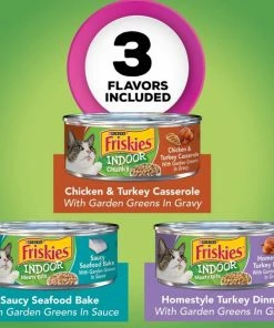 Purina Friskies Indoor Adult Wet Cat Food Variety Pack, (24) 5.5 oz. Cans -Pets & Wildlife Sales Store 80d629ce09e9deb23bcfd82a6b9fb97f41c24157 35202047 6
