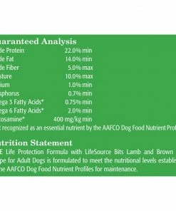 Blue Buffalo Life Protection Formula Adult Lamb & Brown Rice Recipe Dry Dog Food, 30 lb. Bag -Pets & Wildlife Sales Store 8191c514dc41c6d8fb41d57c3d9b5e13aafaf057 13735015 5