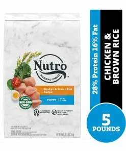 Nutro Natural Choice Chicken & Brown Rice Recipe Natural Dry Puppy Food, 5 lb. Bag - Dry Dog Food