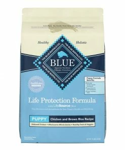 Blue Buffalo Life Protection Formula Puppy Chicken & Brown Rice Recipe Dry Dog Food, 15 lb. Bag