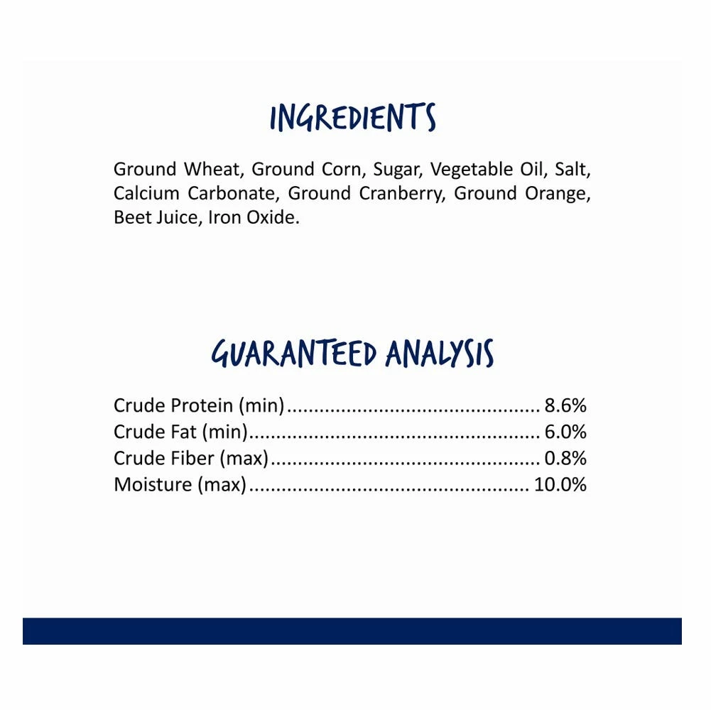 Vitakraft® Oven Baked Crunchy Bites Cran-Orange Flavor Cookies for Small Animals - 34759 - Small Animal Feed & Treats 5 Vitakraft® Oven Baked Crunchy Bites Cran-Orange Flavor Cookies for Small Animals - 34759 - Small Animal Feed & Treats - Image 3