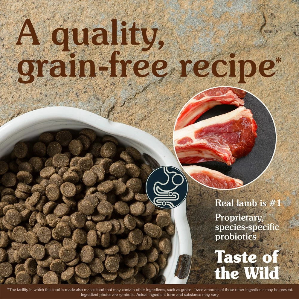 Taste of the Wild Grain Free Sierra Mountain Canine Recipe with Roasted Lamb, 28 lb. Bag - Dry Dog Food 6 Taste of the Wild Grain Free Sierra Mountain Canine Recipe with Roasted Lamb, 28 lb. Bag - Dry Dog Food - Image 4