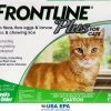 Frontline Plus Cat Flea and Tick Control for Cats, 3 Doses - 710035050003 - Vitamins & Supplements 2 Frontline Plus Cat Flea and Tick Control for Cats, 3 Doses - 710035050003 - Vitamins & Supplements -Pets & Wildlife Sales Store 88e3cf3ac2b3a9688af0d9581d2bb0c6bb9fc216 57120234