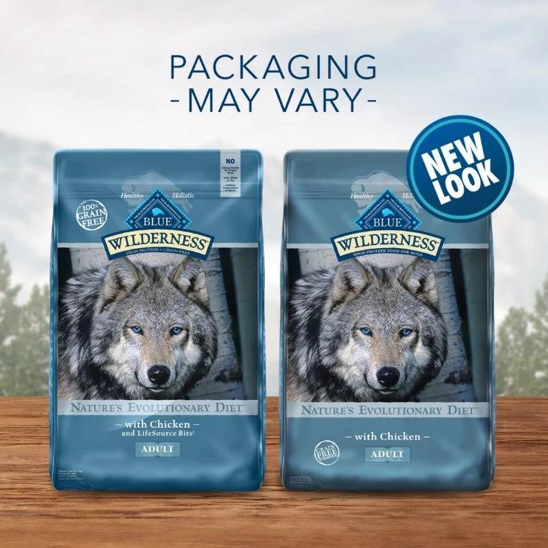 Blue Buffalo Wilderness Chicken Recipe Grain-Free Dry Dog Food, 24 lb. Bag 4 Blue Buffalo Wilderness Chicken Recipe Grain-Free Dry Dog Food, 24 lb. Bag - Image 2