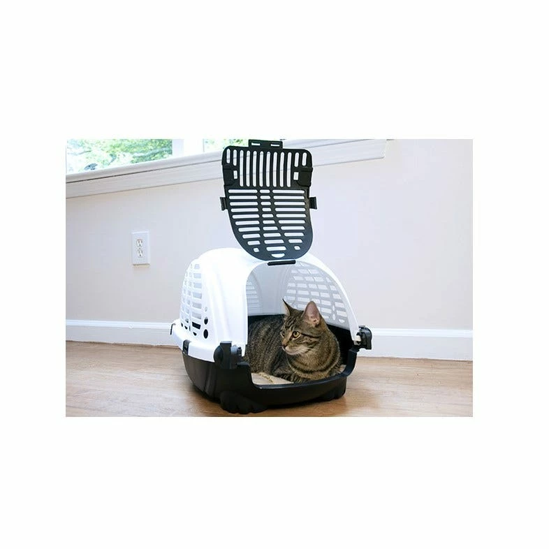 Iconic Pet Zoompet Beatles Pet Carrier, Gray - 52500 - Dog Crates, Carriers & Containment 4 Iconic Pet Zoompet Beatles Pet Carrier, Gray - 52500 - Dog Crates, Carriers & Containment - Image 2