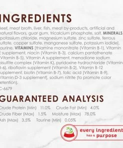 Purina Fancy Feast Classic Pate Tender Beef Feast Wet Cat Food, 3 oz. can -Pets & Wildlife Sales Store 8d2ffd9b508cec63a7a18d6f1e07f79a531ebf81 00050000429547 17