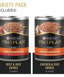 Purina Pro Plan Complete Essentials Variety Pack Adult Wet Dog Food, (12) 13 oz. Cans -Pets & Wildlife Sales Store 8d9a96b54343df0d4fcbeb3f55a560e46db14e9e 35202032 2