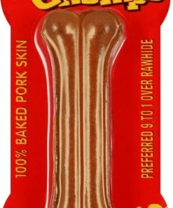 Scott Pet 7" Smoked Press Bone - Dogs