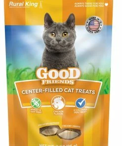 Good Friends Center Filled Cat Treats - Chicken Flavor, 3 oz. Pouch
