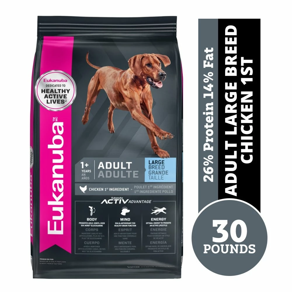 Eukanuba™ Puppy Large Breed Dry Dog Food, 30 lb. Bag 4 Eukanuba™ Puppy Large Breed Dry Dog Food, 30 lb. Bag - Image 2