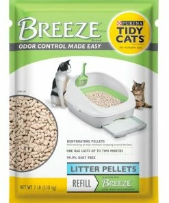 Purina Tidy Cats Litter Pellets, Breeze Refill Litter Pellets, 7 lb. Pouch - Cat Litter