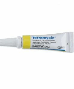 Terramycin Ophthalmic Ointment 1/8 oz - 10000474 - Cat Health & Grooming