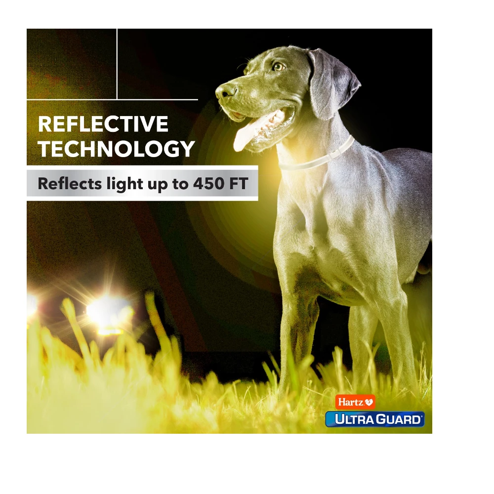 Hartz UltraGuard Pro Flea & Tick Reflective-X Collar for Dogs, 1 CT - Dog Flea & Tick 8 Hartz UltraGuard Pro Flea & Tick Reflective-X Collar for Dogs, 1 CT - Dog Flea & Tick - Image 6