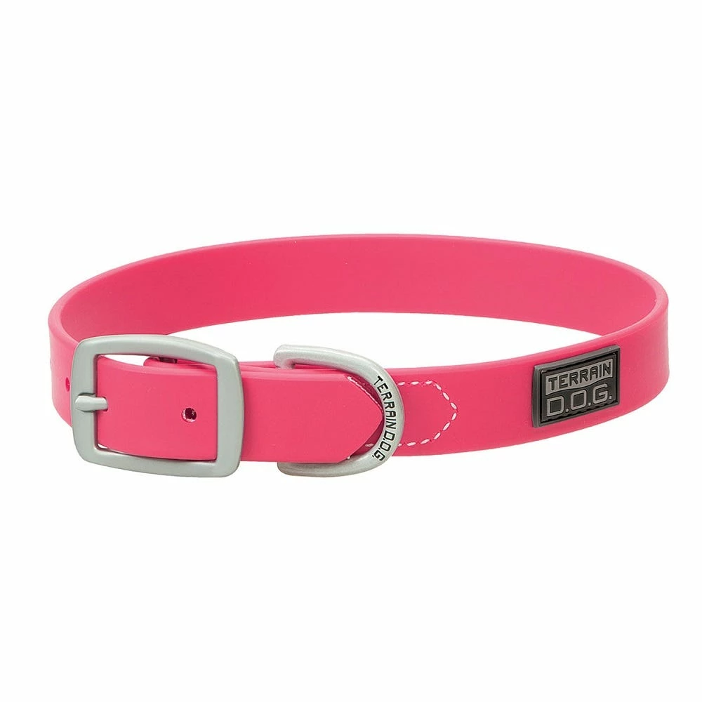 Terrain D.O.G. Brahma Webb® Dog Collar, Hot Pink, 1" x 25" - 07-3126-HP-25 - Dog Collars & Leashes 3 Terrain D.O.G. Brahma Webb® Dog Collar, Hot Pink, 1" x 25" - 07-3126-HP-25 - Dog Collars & Leashes