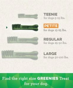 Greenies® Original Petite Dog Dental Chews, 20 Count Pack - Dog Treats 15 Greenies® Original Petite Dog Dental Chews, 20 Count Pack - Dog Treats -Pets & Wildlife Sales Store 9440d48913313ec6f65c32ec2b63b499d900a098 71900142 6