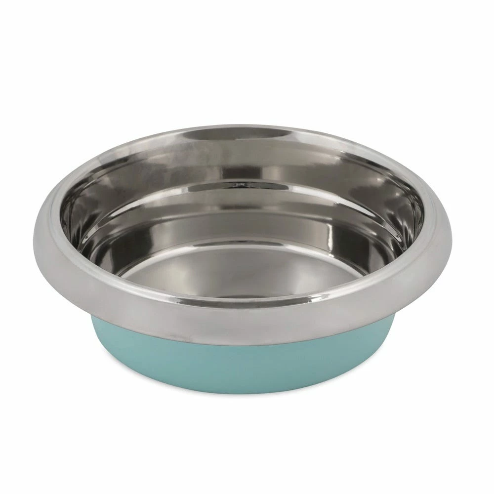 Petmate® Easy Grip Stainless Steel Pet Bowl, 8 Cup Capacity - 34149 - Cat Bowls & Feeders 4 Petmate® Easy Grip Stainless Steel Pet Bowl, 8 Cup Capacity - 34149 - Cat Bowls & Feeders - Image 2