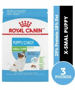 Royal Canin X-Small Puppy Dry Dog Food, 3 lb. Bag -Pets & Wildlife Sales Store 9717bad24dbe19b1b62fdd03d04a87ca772c0d36 55682028