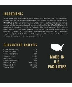 Purina Pro Plan Complete Essentials Beef & Carrots Entrée Adult Wet Cat Food, 3 oz. Pull-Top Can -Pets & Wildlife Sales Store 981cab28aeee3f968534a13415a3f7efa65b8af1 45040830 4
