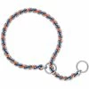 Terrain D.O.G. Laced Chain Slip Collar - Blue/Orange - 3.5 mm x 20 Inch - 07-4112-R3-20 - Dog Collars & Leashes -Pets & Wildlife Sales Store 989dfccf18e91c3c05383c01315ad525eb321dc0 67350580 67350580 image 07 4112 r3