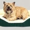 Various Brands 16 in. Fleece and Nylon Oval Cuddler Dog Bed - R02300-678 - Dog Houses & Kennels