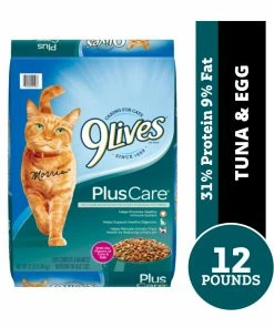 9 Lives 9Lives Plus Care Dry Cat Food, 12 lb. Bag