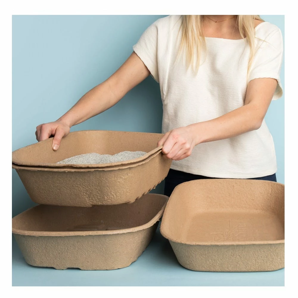 Kitty Sift Disposable Sifting Litter Box Kit: 1 Litter Box + 3 Sifting Liners, Size Large - KSR1LB3SLL1-PS - Litter Boxes & Accessories 6 Kitty Sift Disposable Sifting Litter Box Kit: 1 Litter Box + 3 Sifting Liners, Size Large - KSR1LB3SLL1-PS - Litter Boxes & Accessories - Image 4