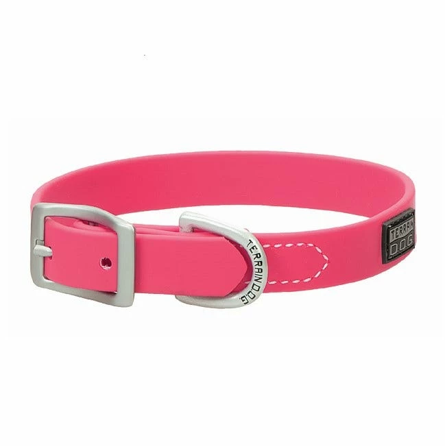 Terrain D.O.G. Brahma Webb® Dog Collar 3/4 x 13 Inch, Hot Pink - 07-3125-HP-13 - Dog Collars & Leashes 3 Terrain D.O.G. Brahma Webb® Dog Collar 3/4 x 13 Inch, Hot Pink - 07-3125-HP-13 - Dog Collars & Leashes