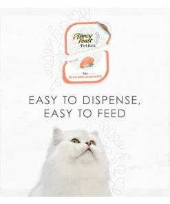 Purina Fancy Feast Petites Wild Alaskan Salmon Entrée Paté Gourmet Cat Food, 2.8 oz. - Wet Cat Food -Pets & Wildlife Sales Store 9d93dc081746c5458e549853d3bcc89db35259b7 35200634 5