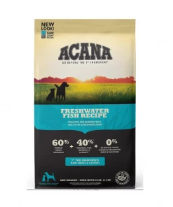 Acana Dog Freshwater Fish Recipe Grain-Free Adult Dry Dog Food, 25 lb. Bag