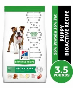 Hill's Bioactive Recipe Puppy Chicken & Brown Rice Dry Dog Food, 3.5 lb. Bag
