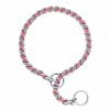 Terrain D.O.G. Laced Chain Slip Collar, Pink/Gray, 3.9 mm x 24" 07-4113-R4-24 - Dog Collars & Leashes -Pets & Wildlife Sales Store a242049d2786be9e370bf175b85191f4a561cc82 67531758
