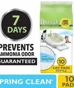 Purina Tidy Cats Cat Pads, Breeze Spring Clean Fragranced Refill Pack, 10 ct. Pouch - Litter Boxes & Accessories -Pets & Wildlife Sales Store a5c681a88a93bbcdaabddcab1b8e39e3fcc98aef 35202217 4