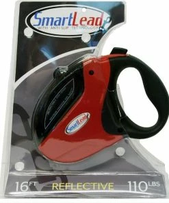 Smart Lead Retractable Lead - Red - RL05RD - Dog Collars & Leashes
