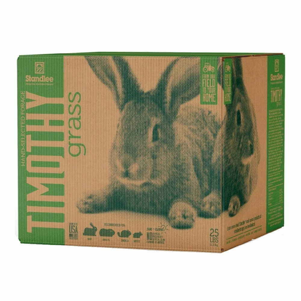 PremiYum Standlee Premium Western Timothy Grass Forage, 25 lb. Box - 12007112500 - Rabbit Feed 3 PremiYum Standlee Premium Western Timothy Grass Forage, 25 lb. Box - 12007112500 - Rabbit Feed