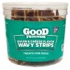 Good Friends Bacon & Cheese Flavor Wavy Strips for Dogs, 30 oz. Tub - Dog Treats 2 Good Friends Bacon & Cheese Flavor Wavy Strips for Dogs, 30 oz. Tub - Dog Treats -Pets & Wildlife Sales Store a80c11e18bb7e7610eeb0d54f7fcc35531830d3e 74390077