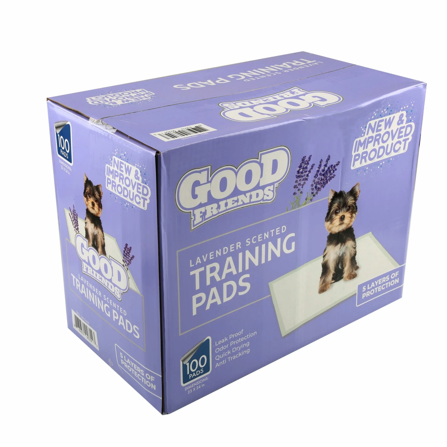 Good Friends Training Pads,Scented, 100 Count Pack - Dog Training & Behavior 6 Good Friends Training Pads,Scented, 100 Count Pack - Dog Training & Behavior - Image 4