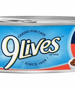 9 Lives 9Lives® Meaty Pate with Real Tuna & Shrimp Canned Cat Food, 5.5 oz. Can - Wet Cat Food