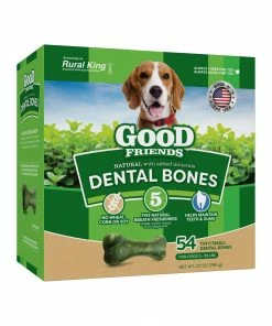 Good Friends Natural Dental Bones - Tiny/Small Size, 54 Count - Dog Food