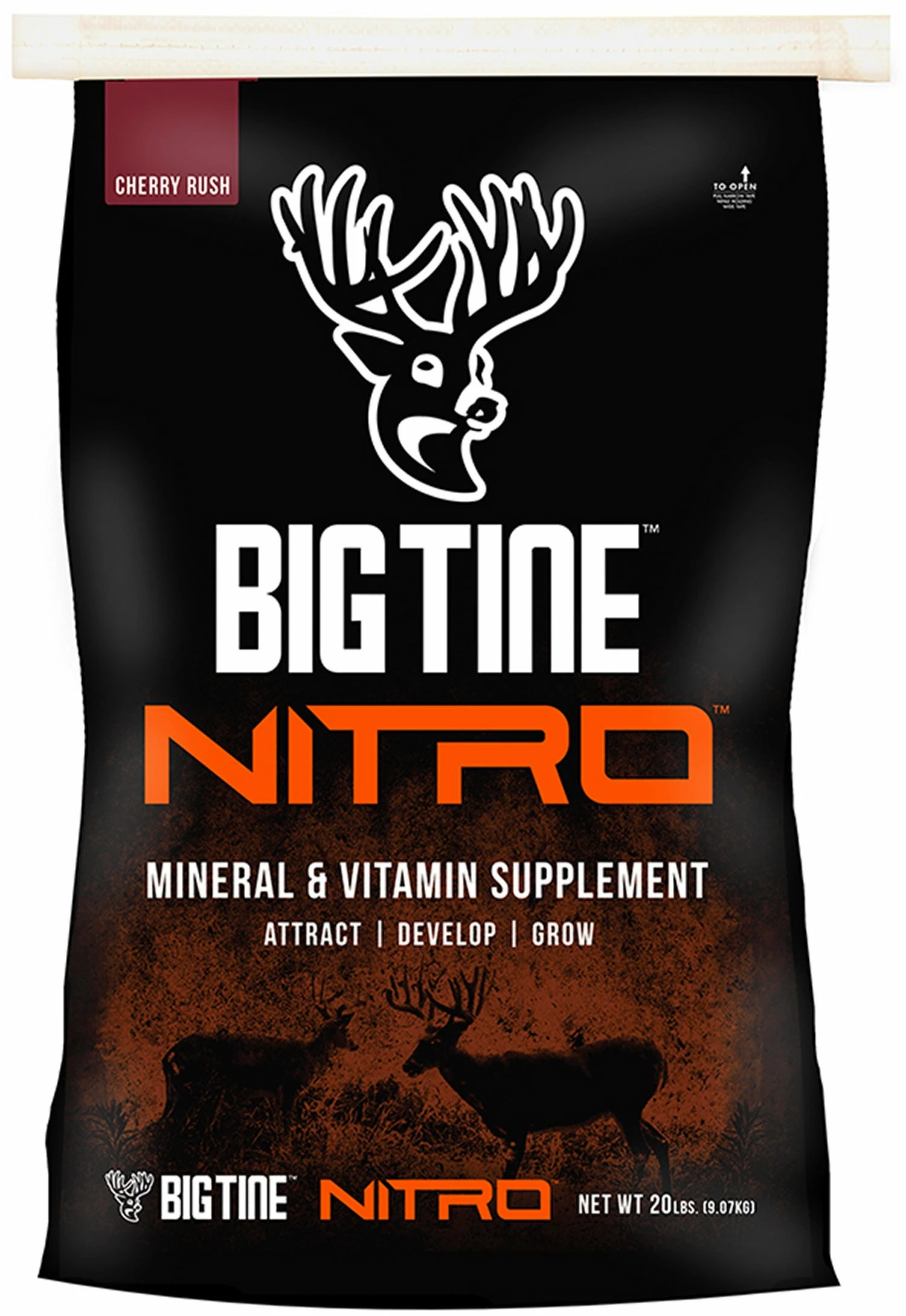 Big Tine Nitro Granular Mineral & Vitamin Supplement, 20 lb - Deer Feed 3 Big Tine Nitro Granular Mineral & Vitamin Supplement, 20 lb - Deer Feed