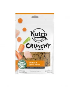 Nutro™ Crunchy Treats for Dogs with Real Carrots, 10 oz. Pouch - Dog Treats