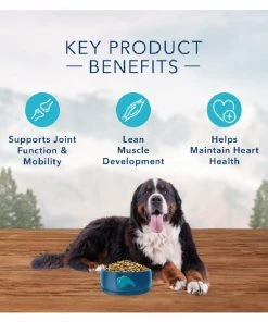 Blue Buffalo Wilderness Large Breed Salmon Recipe Grain-Free Dry Dog Food, 24 lb. Bag -Pets & Wildlife Sales Store ae6cd6d64e798ccefc1b18bf2ead4ee028babe1c 137355126 4