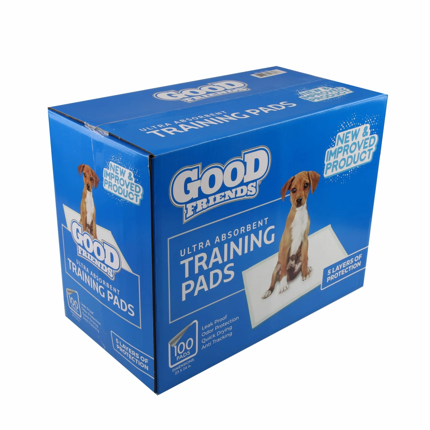 Good Friends Puppy Housebreaking Pads, 100 Count Pack - Dog Training & Behavior 5 Good Friends Puppy Housebreaking Pads, 100 Count Pack - Dog Training & Behavior - Image 3