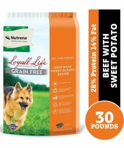Loyall Life Grain Free All Life Stages Beef with Sweet Potato Recipe Dry Dog Food, 30 lb. Bag