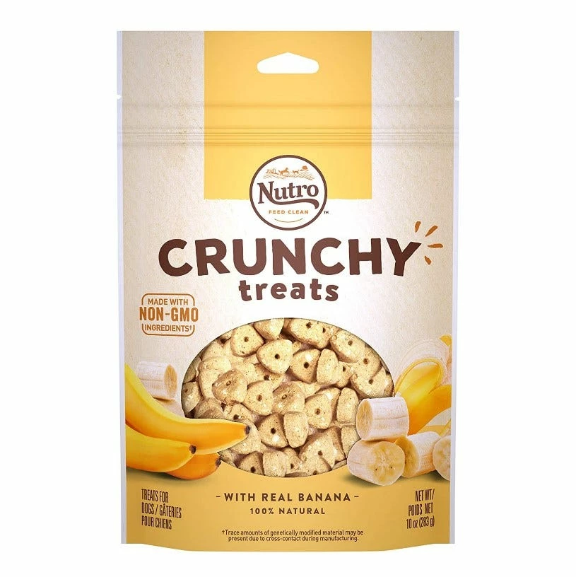 Nutro™ Crunchy Treats for Dogs with Real Banana, 10 oz. Pouch - Dog Treats 3 Nutro™ Crunchy Treats for Dogs with Real Banana, 10 oz. Pouch - Dog Treats
