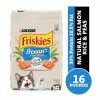 Purina Friskies Ocean Favorites with Natural Salmon Dry Cat Food, 16 lb. Bag
