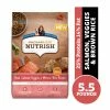 Rachael Ray Nutrish Real Salmon, Veggies & Brown Rice Recipe, Premium Dry Dog Food, 5.5 lb. Bag