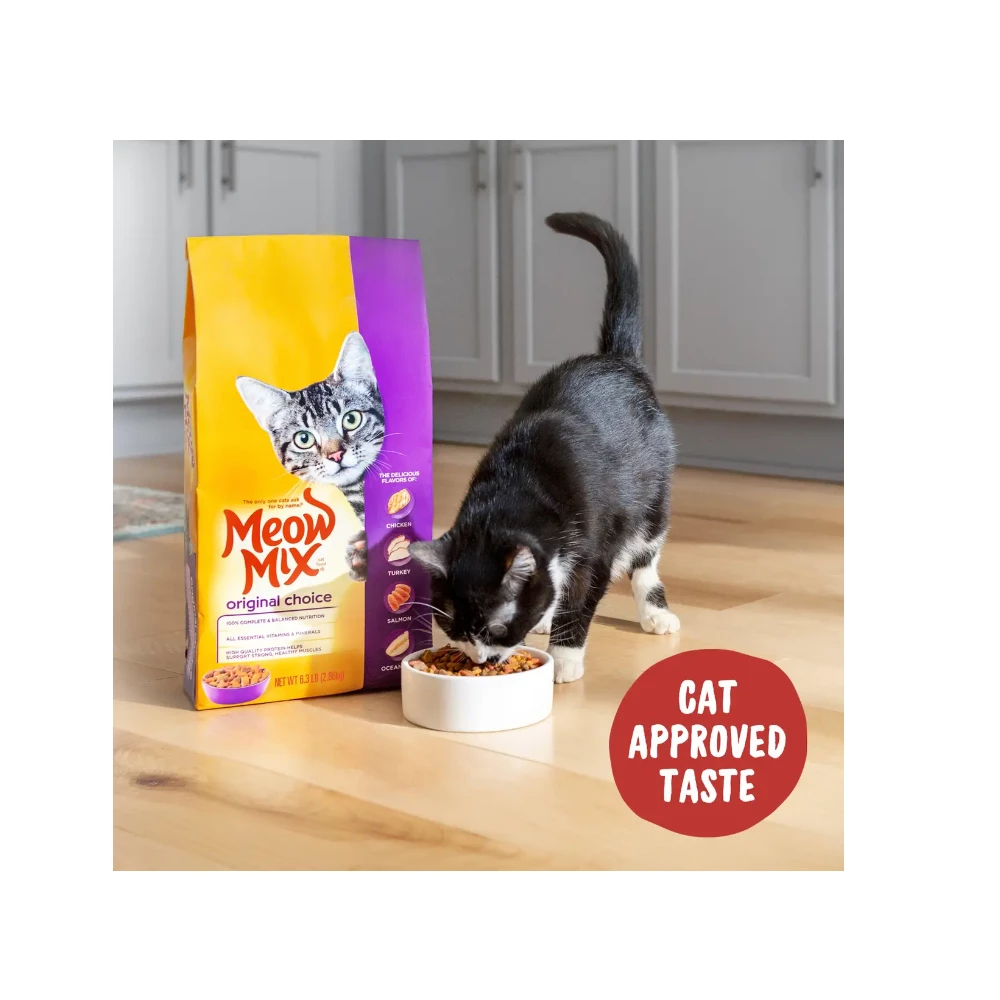 Meow Mix Original Choice Dry Cat Food, 26 lb. Bag 6 Meow Mix Original Choice Dry Cat Food, 26 lb. Bag - Image 4