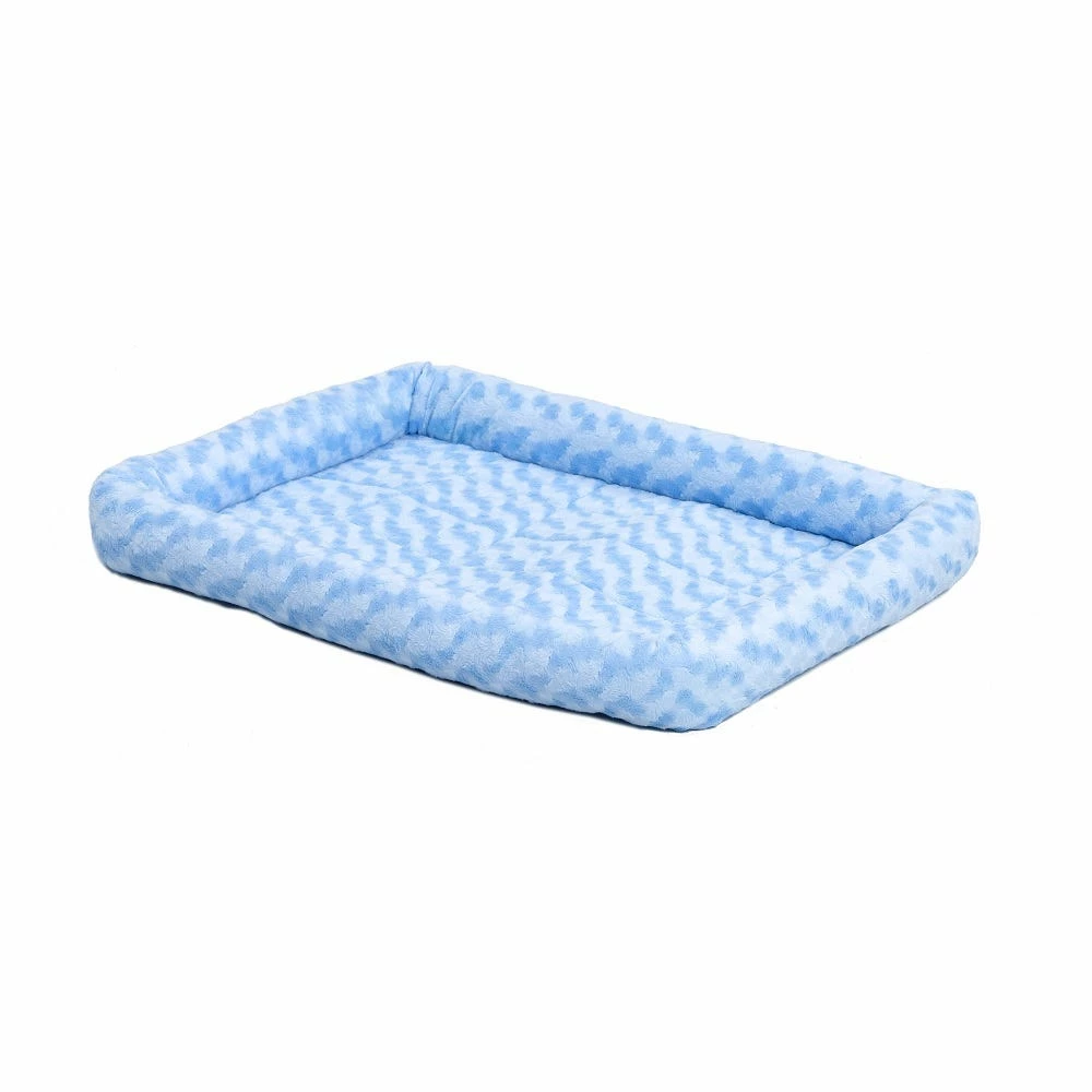 Midwest Home For Pets Quiet Time Crate Bed Blue 24" 40224-PB - Cat Carriers 3 Midwest Home For Pets Quiet Time Crate Bed Blue 24" 40224-PB - Cat Carriers